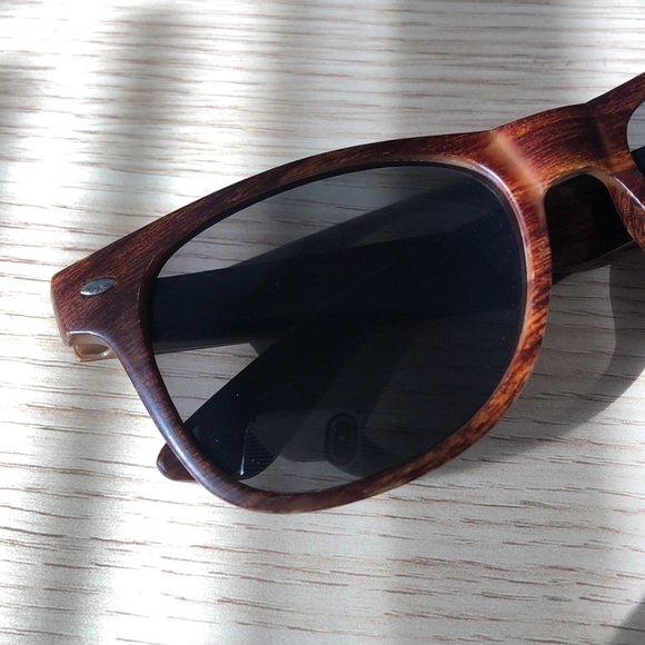 NWT! Casamigos Faux Wood Wayfarer Sunglasses - Picture 2 of 11